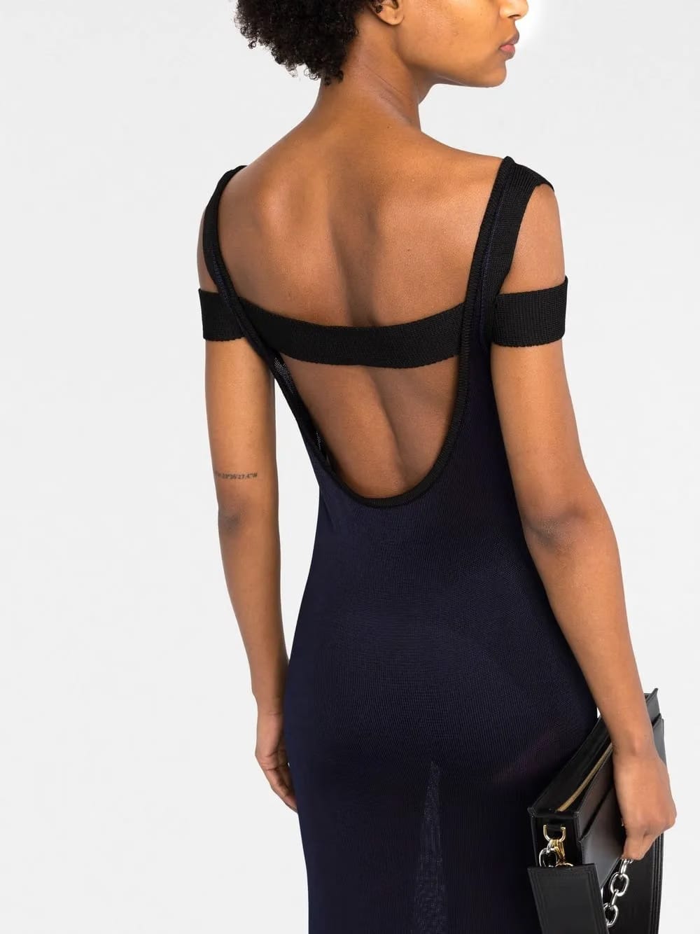 semi-sheer maxi dress