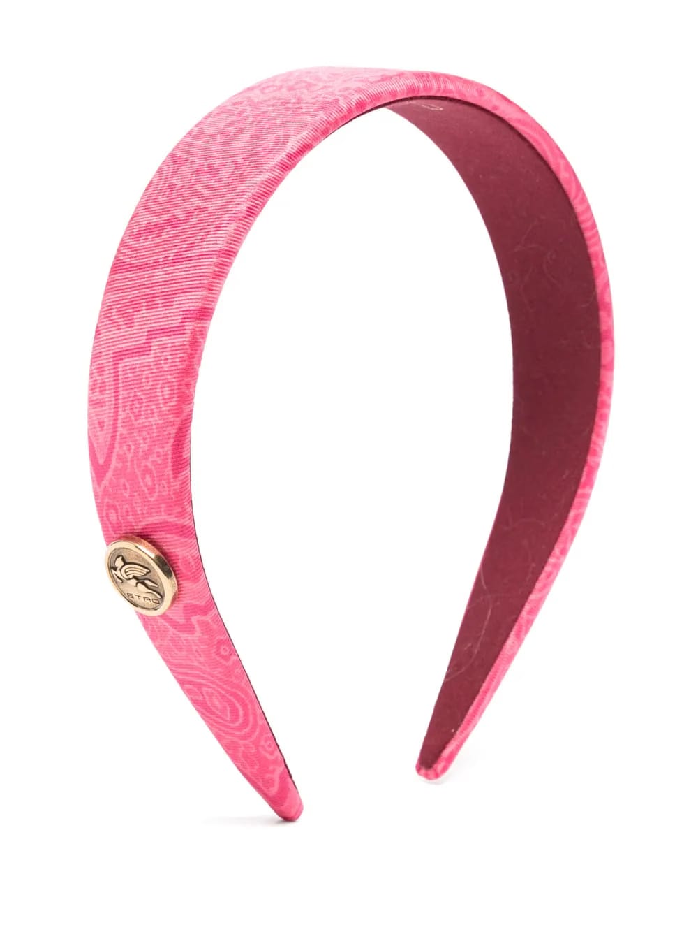 paisley button hair accessory