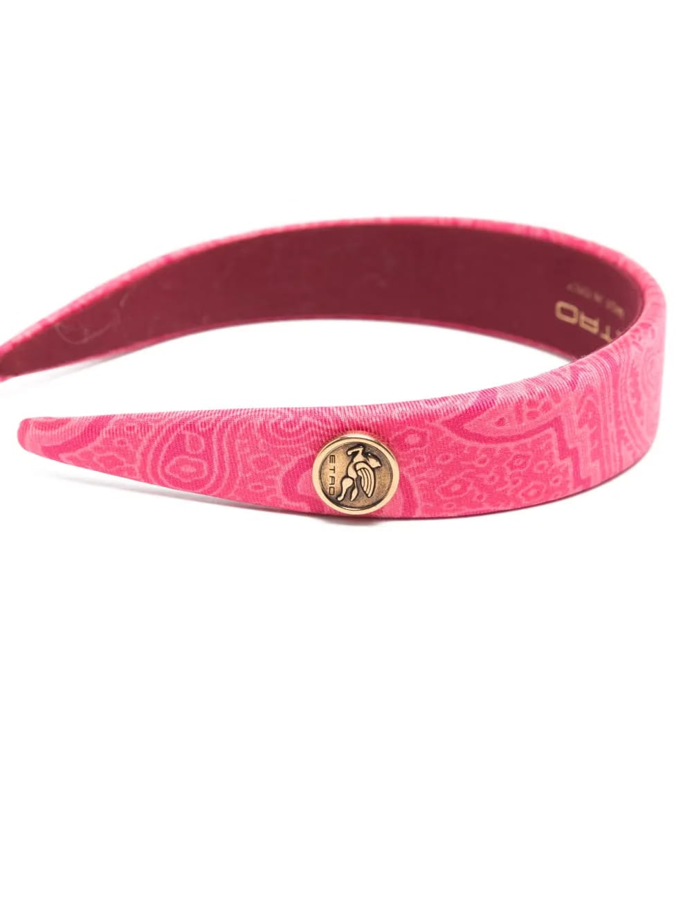 paisley button hair accessory