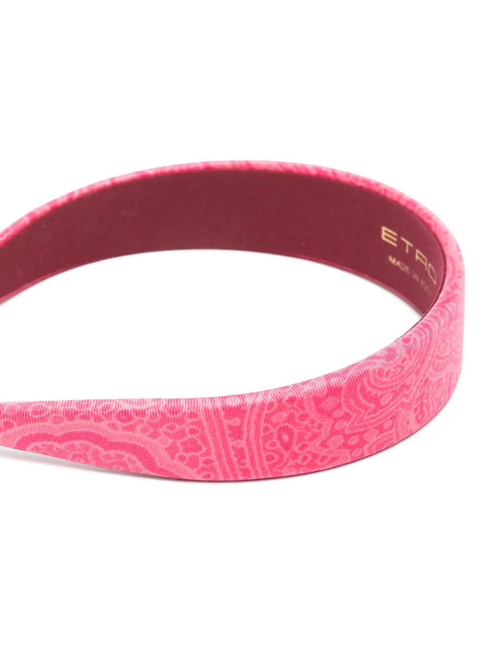 paisley button hair accessory