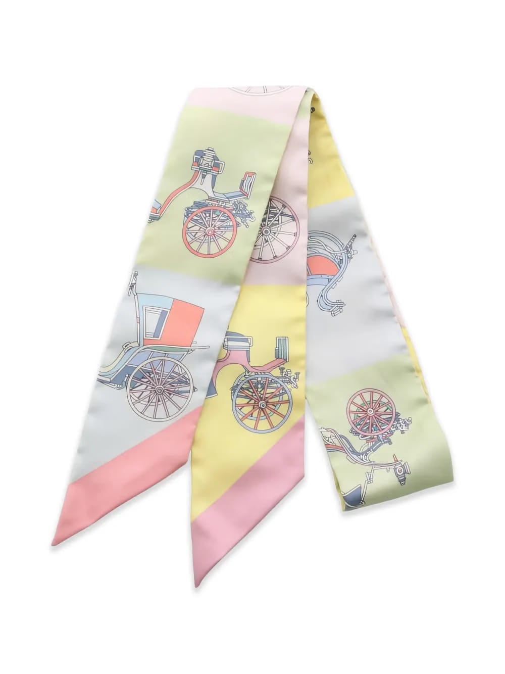 10s printed silk tie