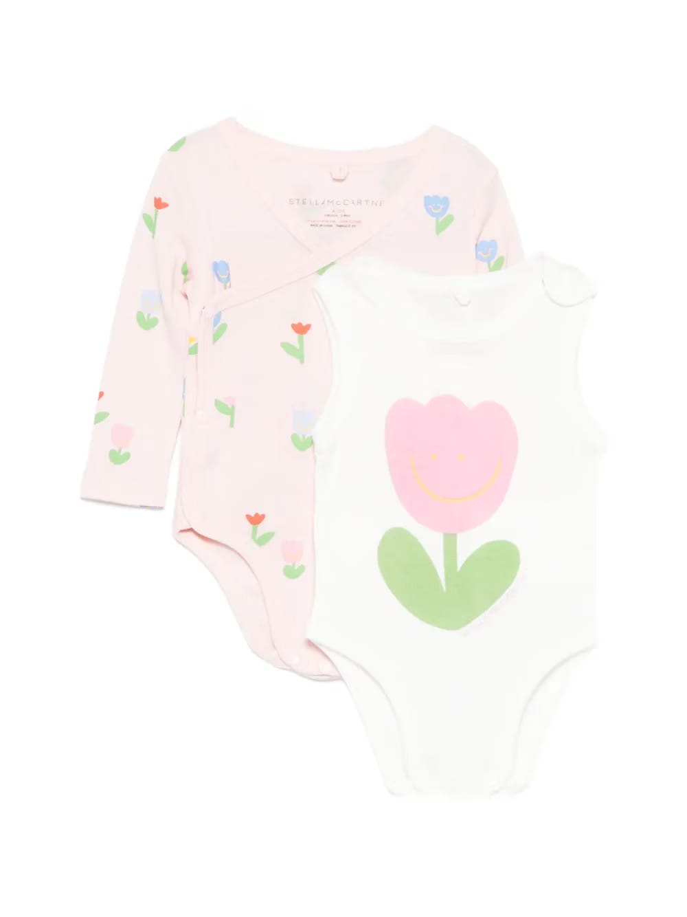 floral-print body (set of two)