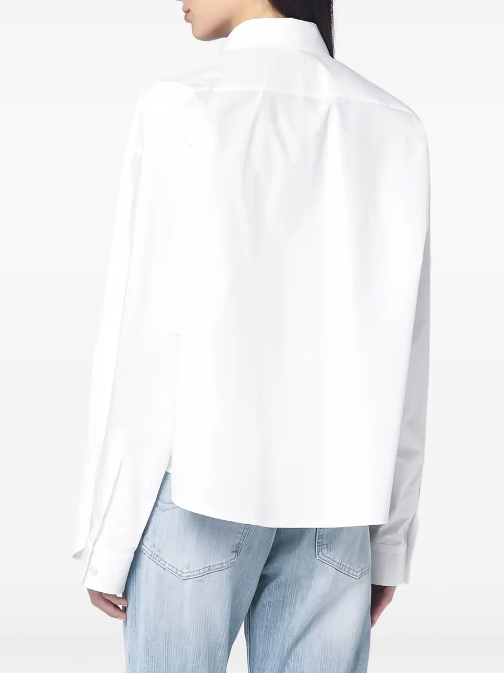 front-slit shirt