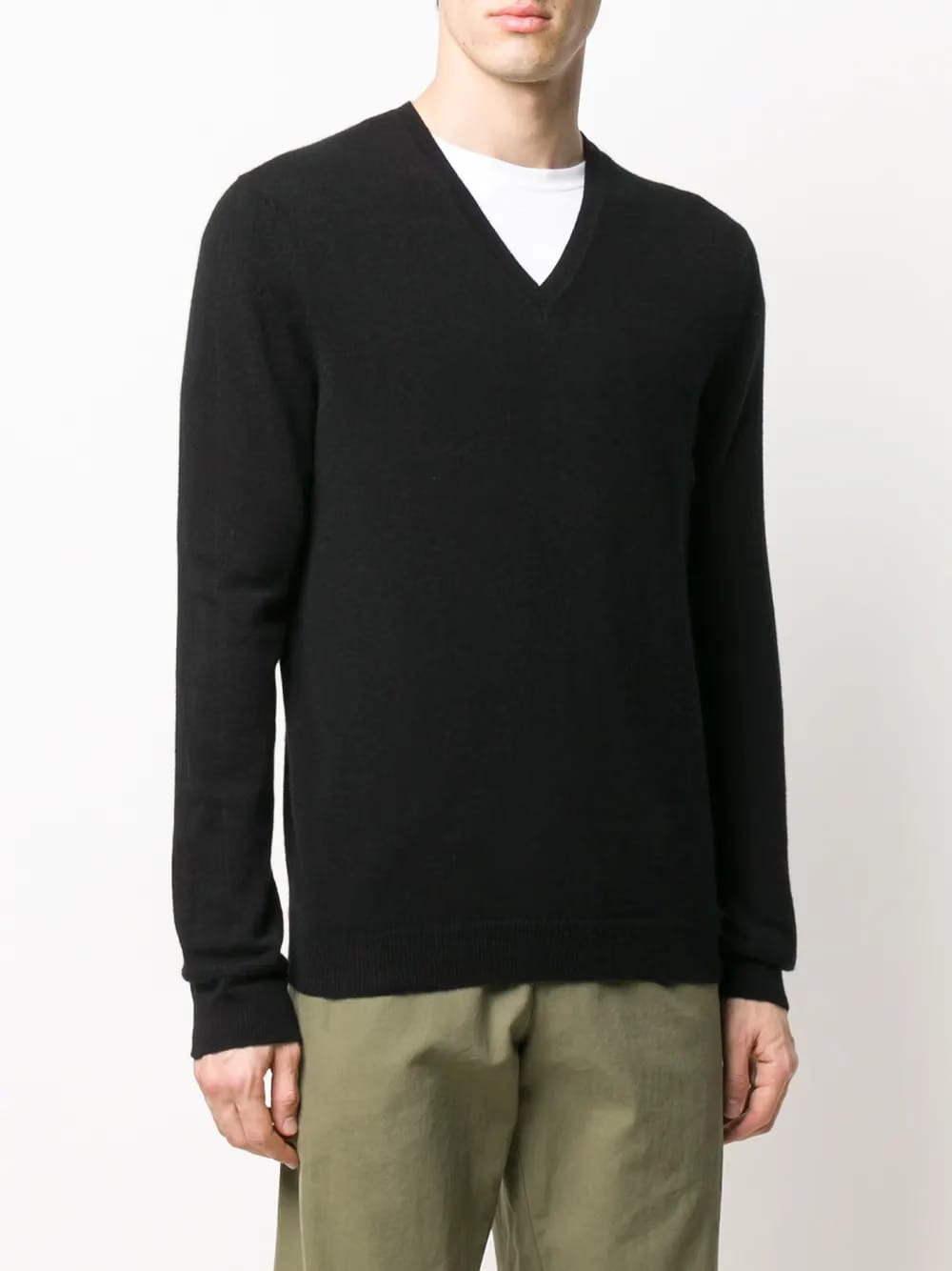 cashmere long-sleeve jumper