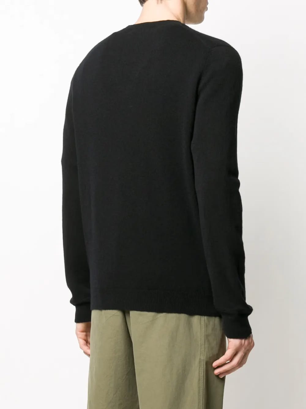 cashmere long-sleeve jumper