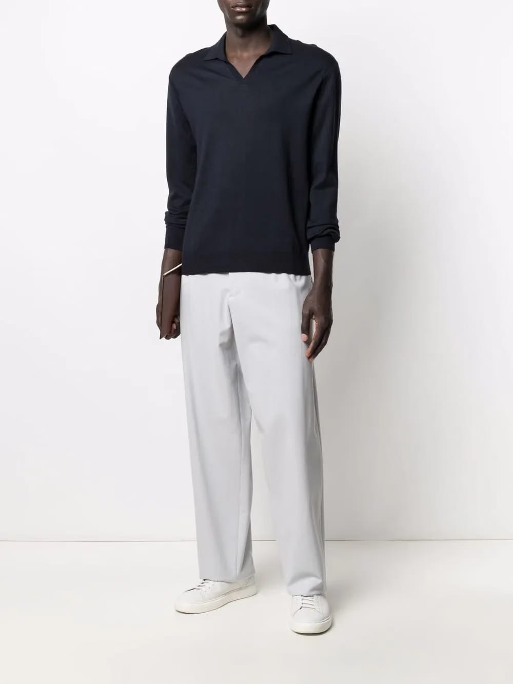 polo collar jumper