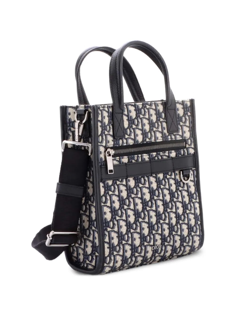 Safari North South Convertible Oblique Canvas Small tote bag
