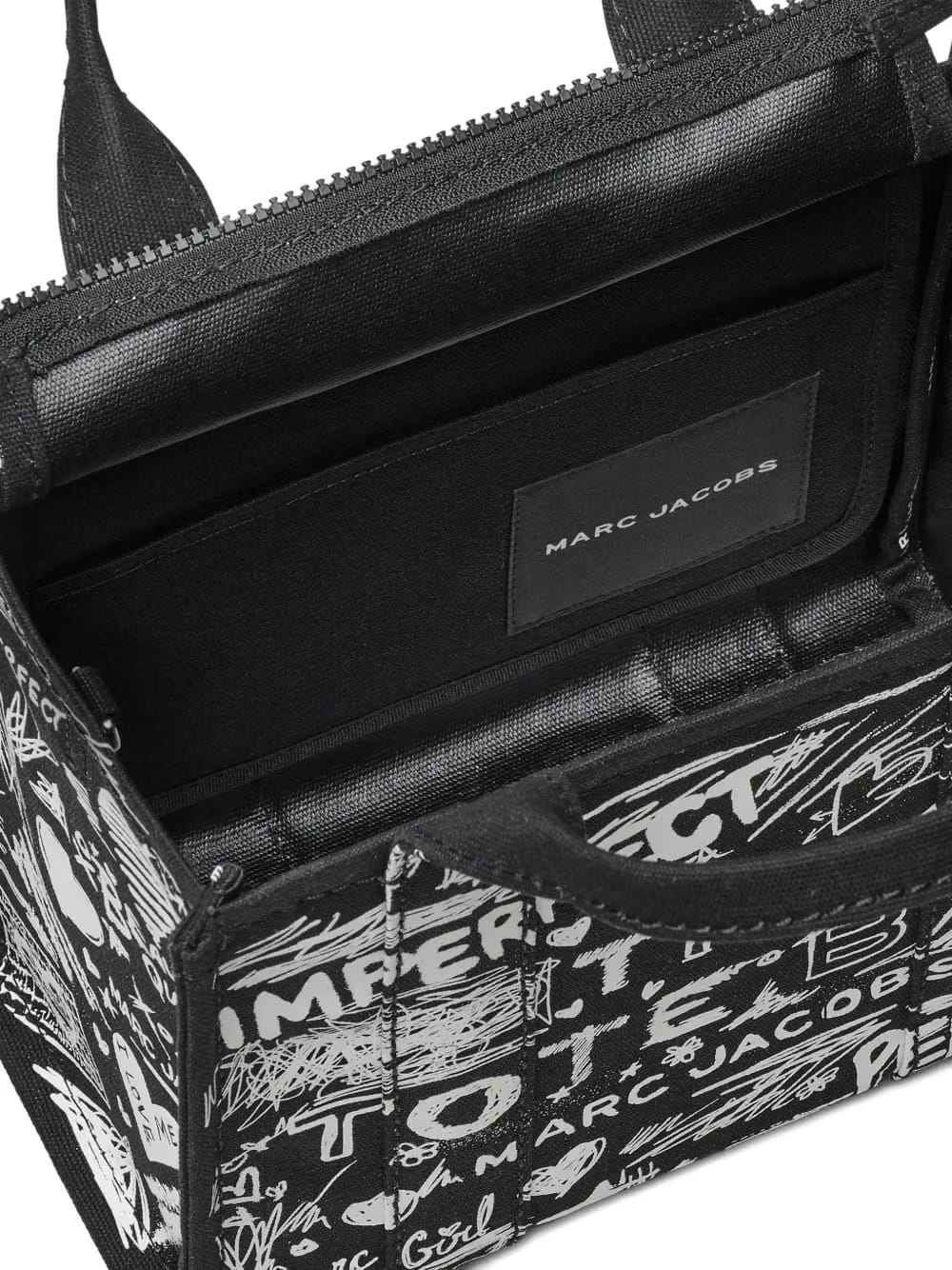 The Small Punk Scribble Canvas tote bag