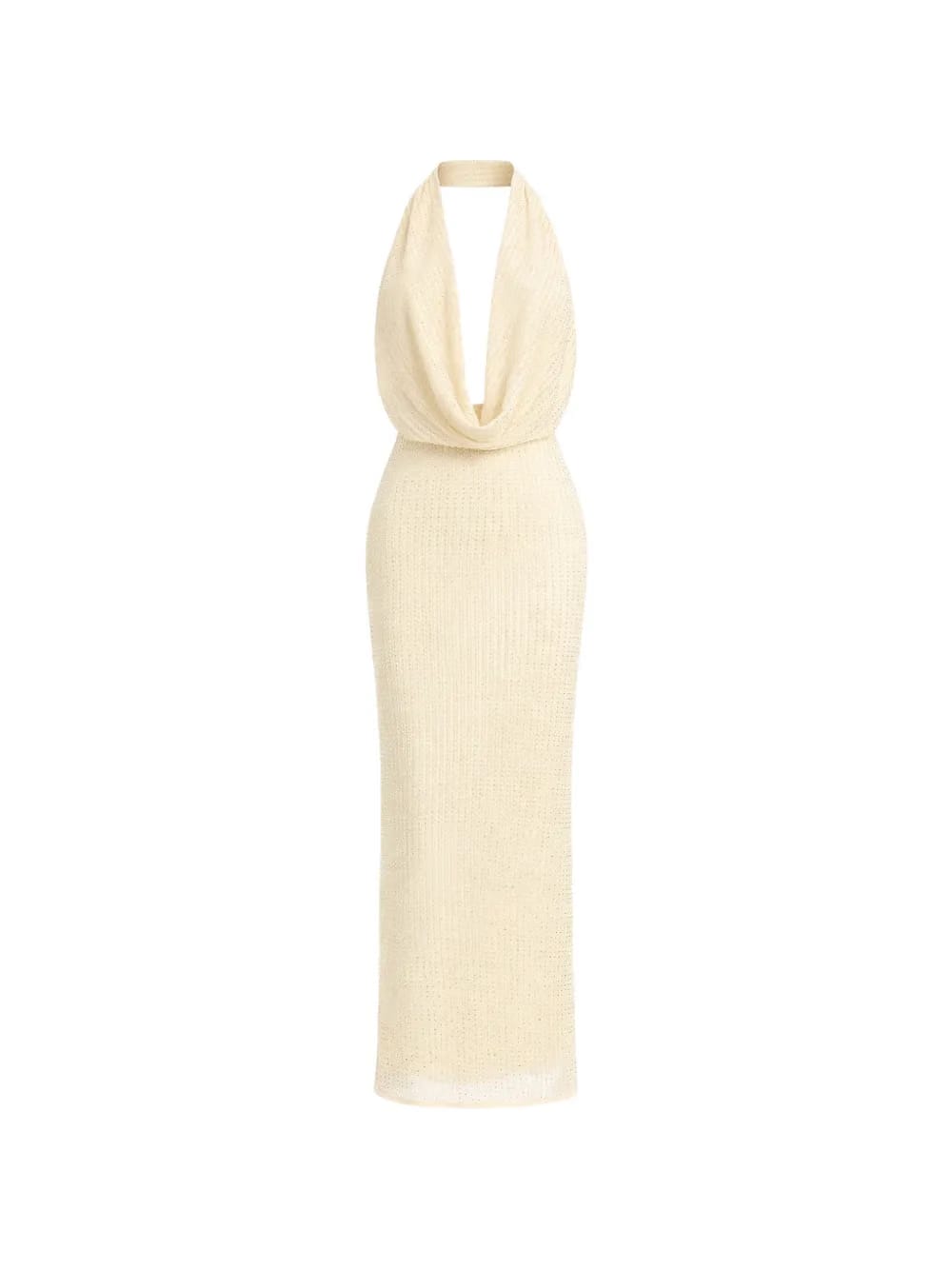 Nola cowl-neck maxi dress