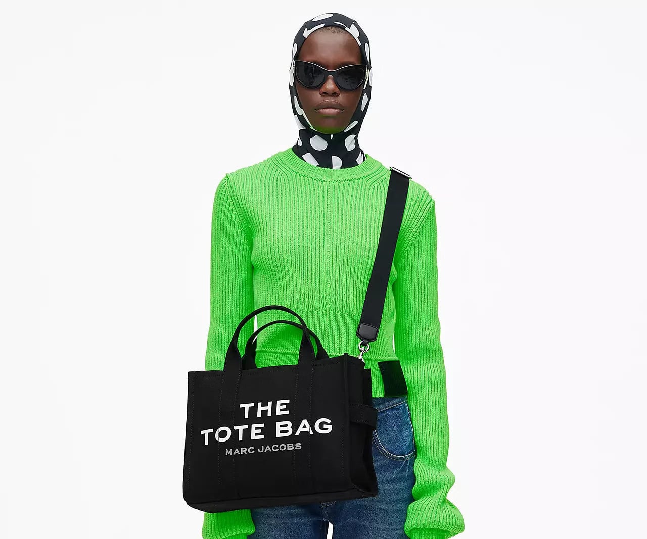 Marc Jacobs The Canvas Medium Tote Bag Black