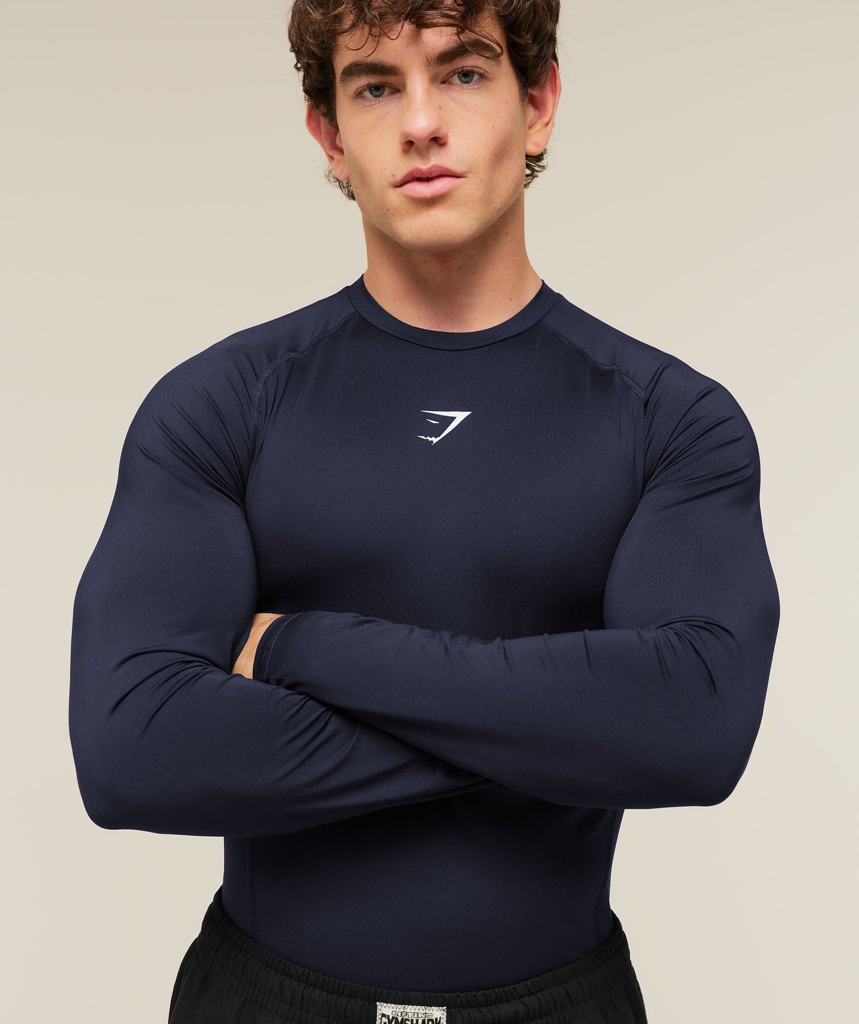 Gymshark Element Baselayer Long Sleeve T-Shirt - Black