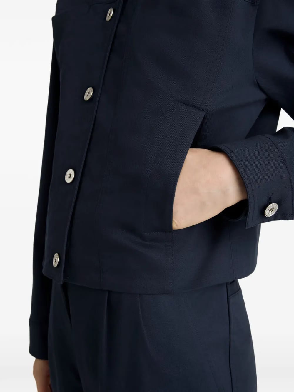 badge button jacket