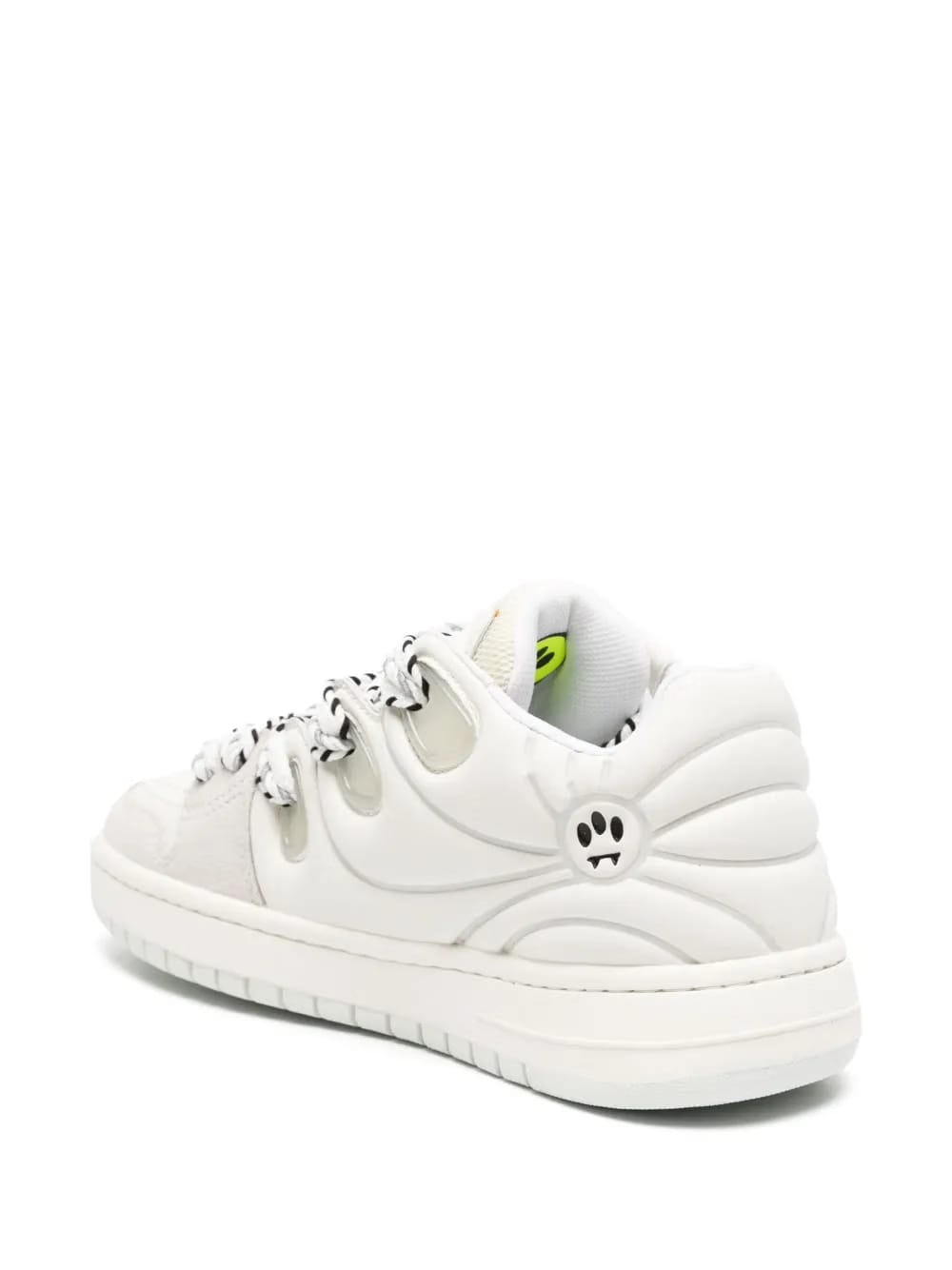 Ollie panelled leather sneakers