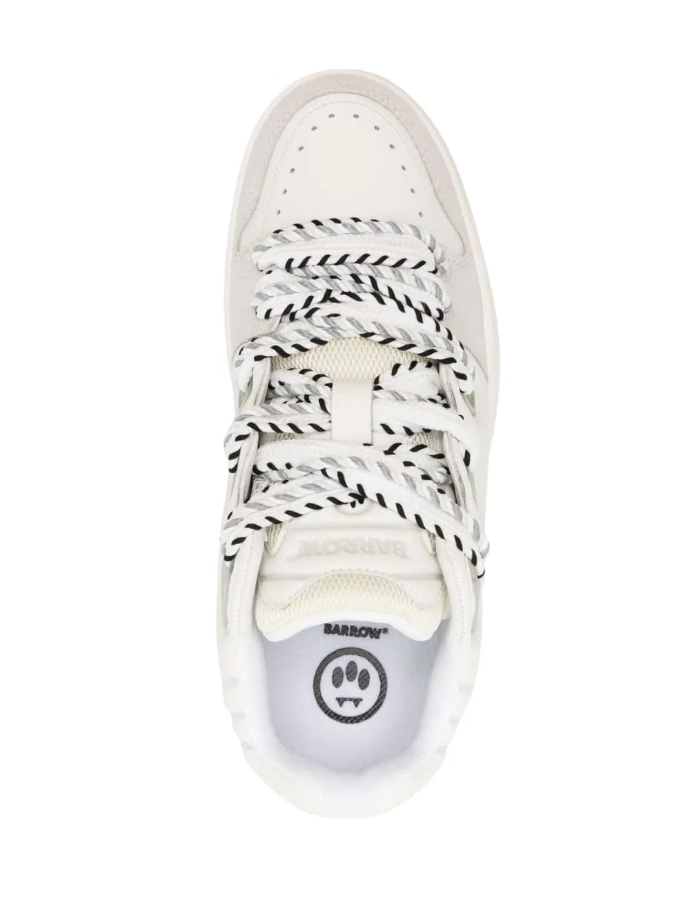 Ollie panelled leather sneakers