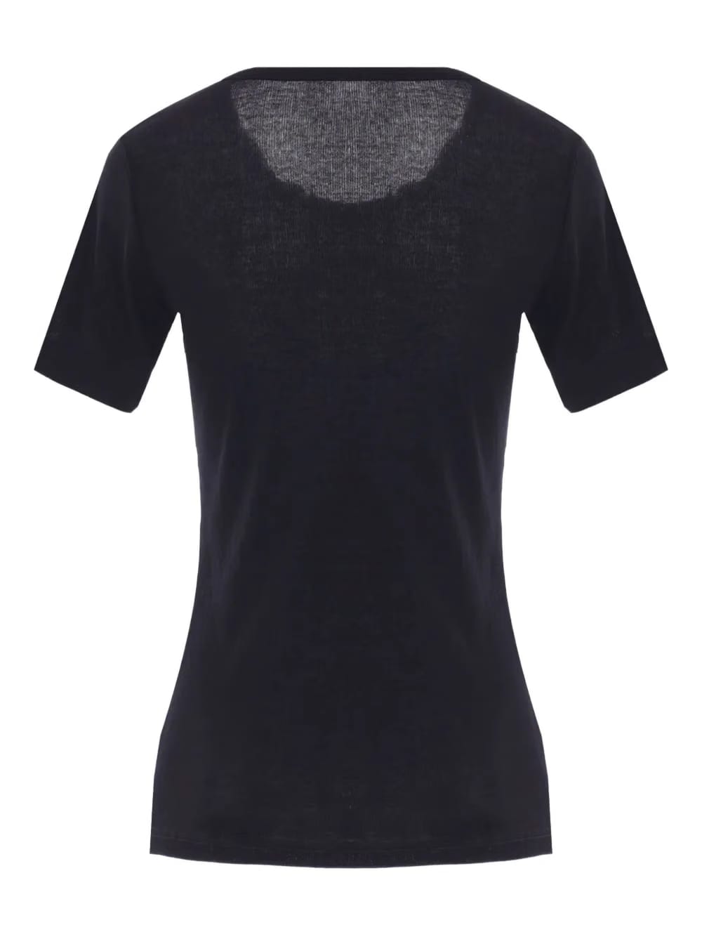 ribbed crew-neck T-Shirt