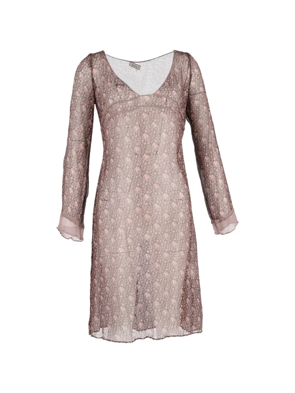 floral-printed midi dress