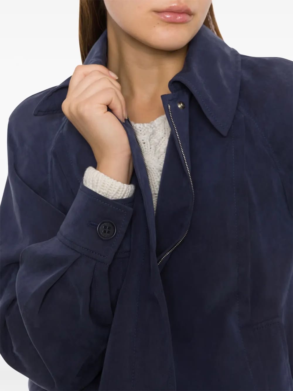 lyocell bomber jacket