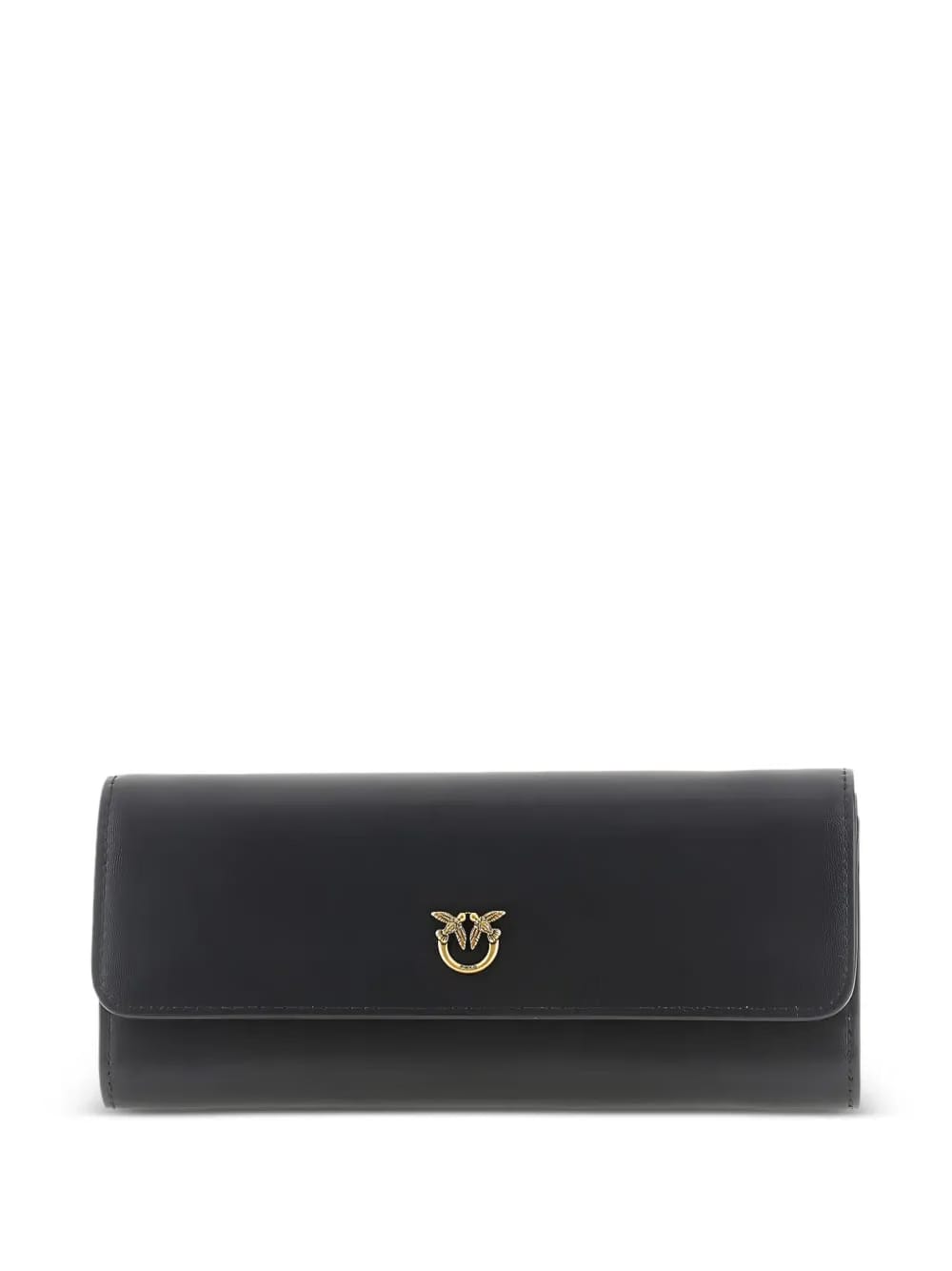 Love Birds leather clutch bag