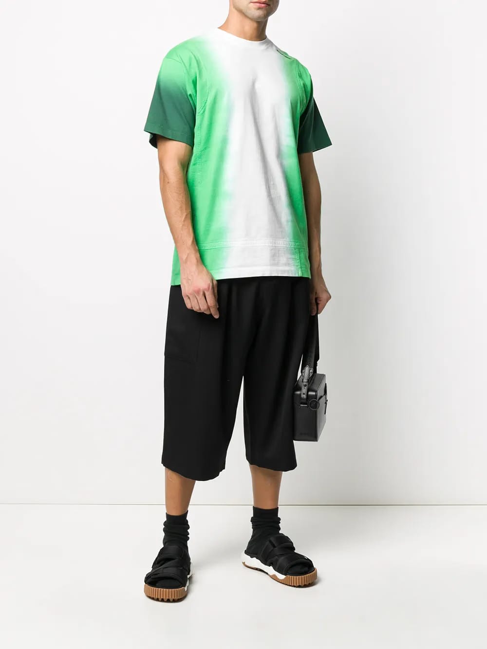 short sleeve gradient print T-Shirt
