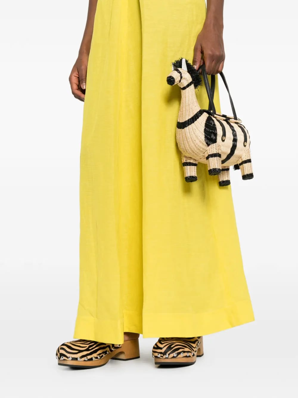 Lewis Zebra striped tote bag