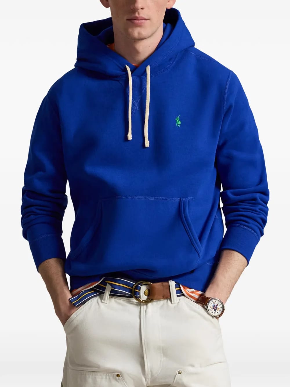 The RL drawstring embroidery Hoodie