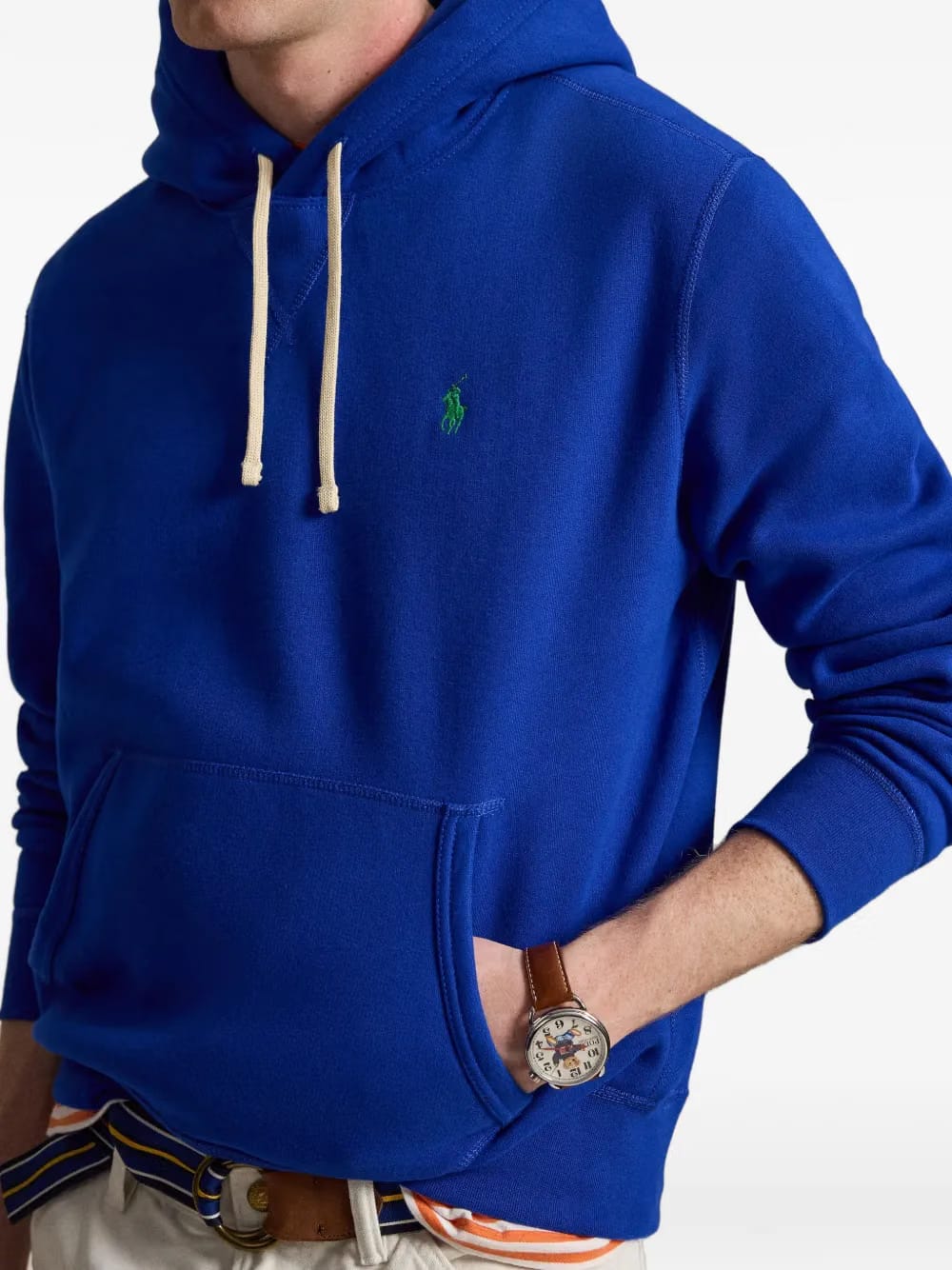 The RL drawstring embroidery Hoodie