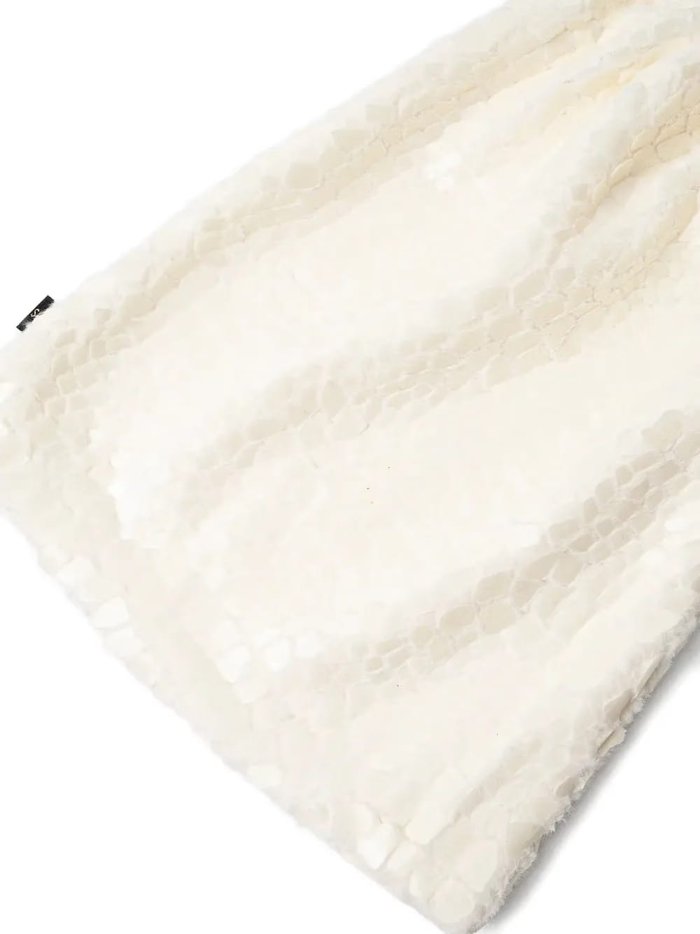 faux-fur slip-on slippers