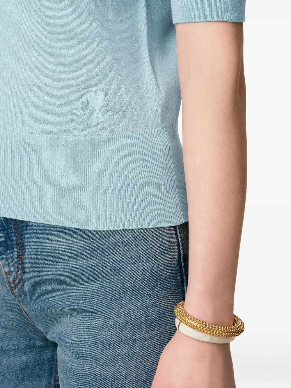 Ami De Coeur wool polo shirt