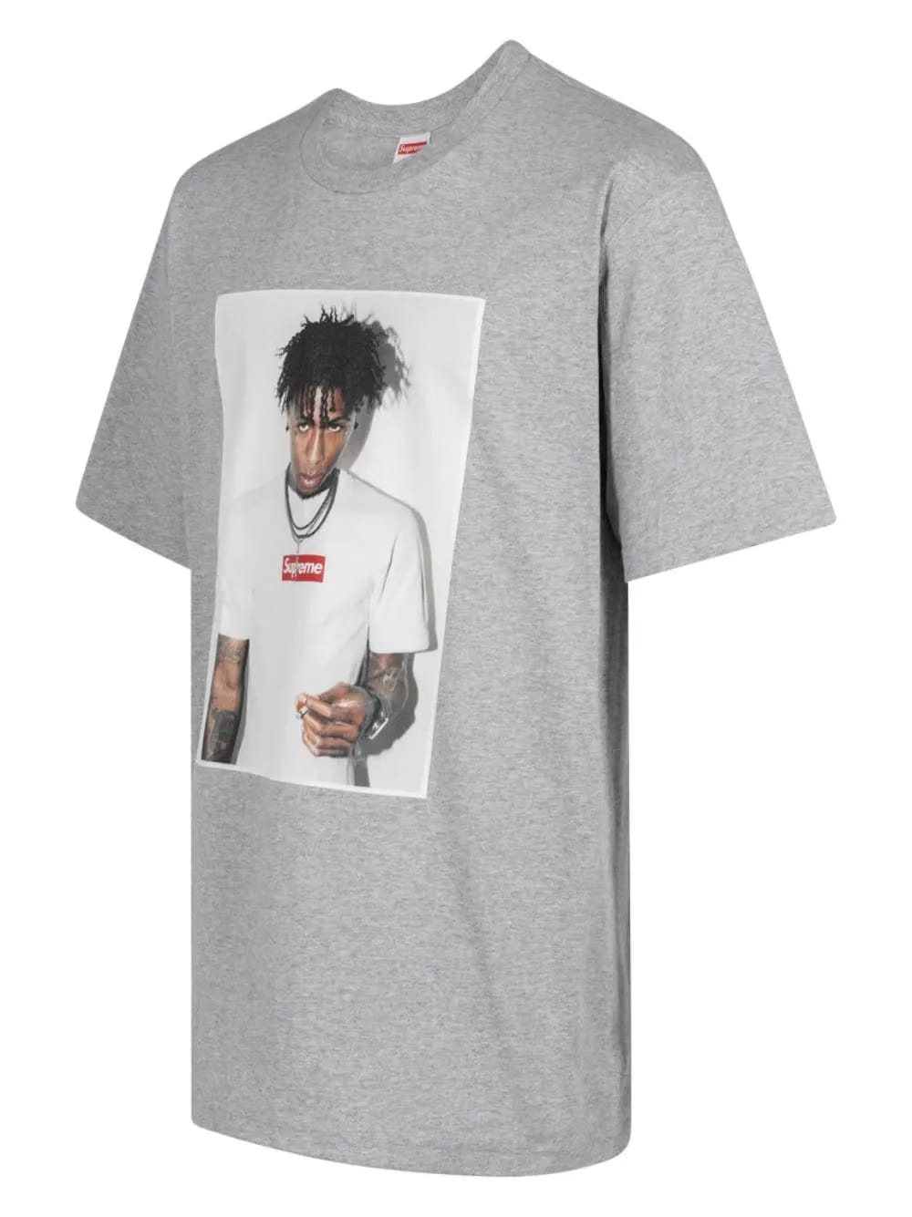 NBA Youngboy FW23 Heather Grey T-Shirt
