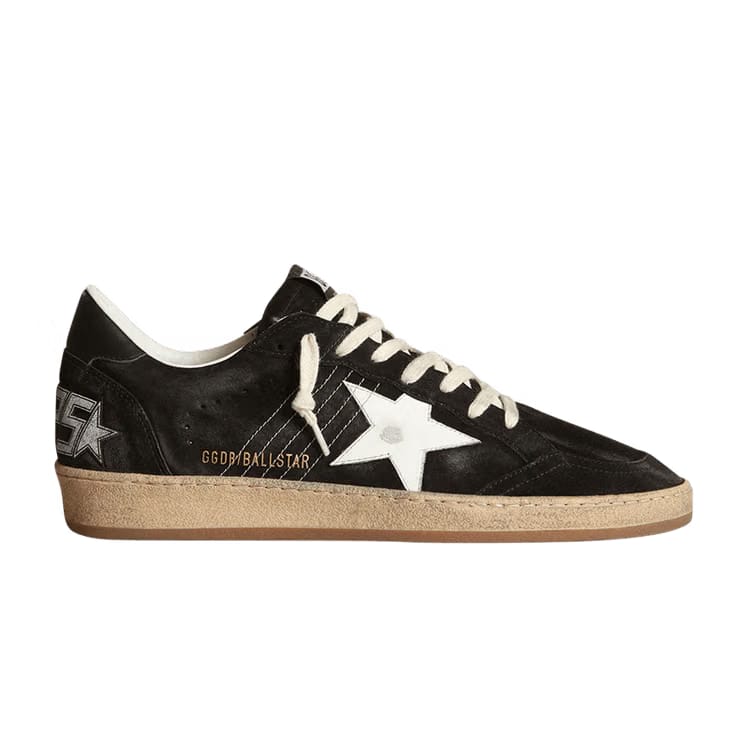 Golden Goose Ball Star Black White
