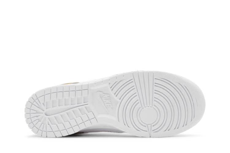 Nike Dunk Low White Gold Silver