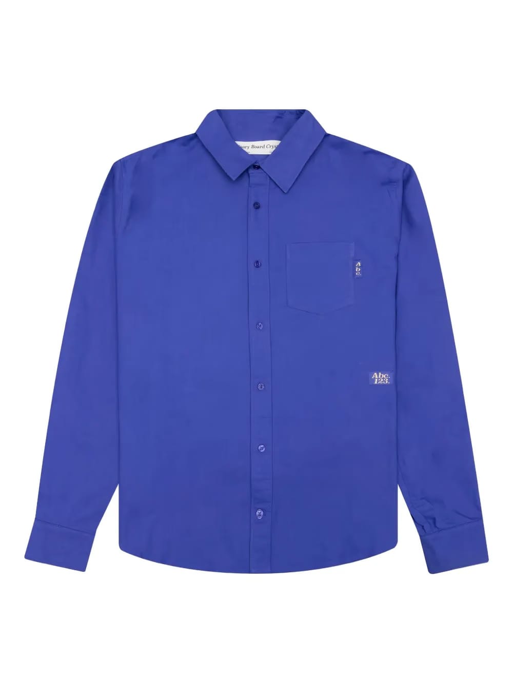 embroidered logo Oxford shirt