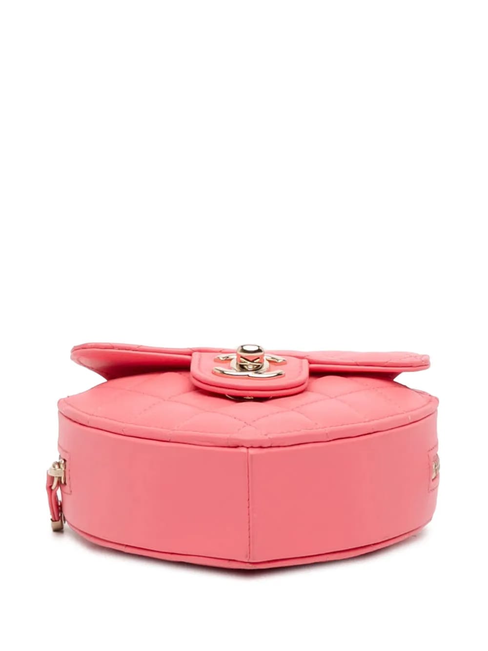2021 Mini Lambskin CC in Love Heart crossbody bag