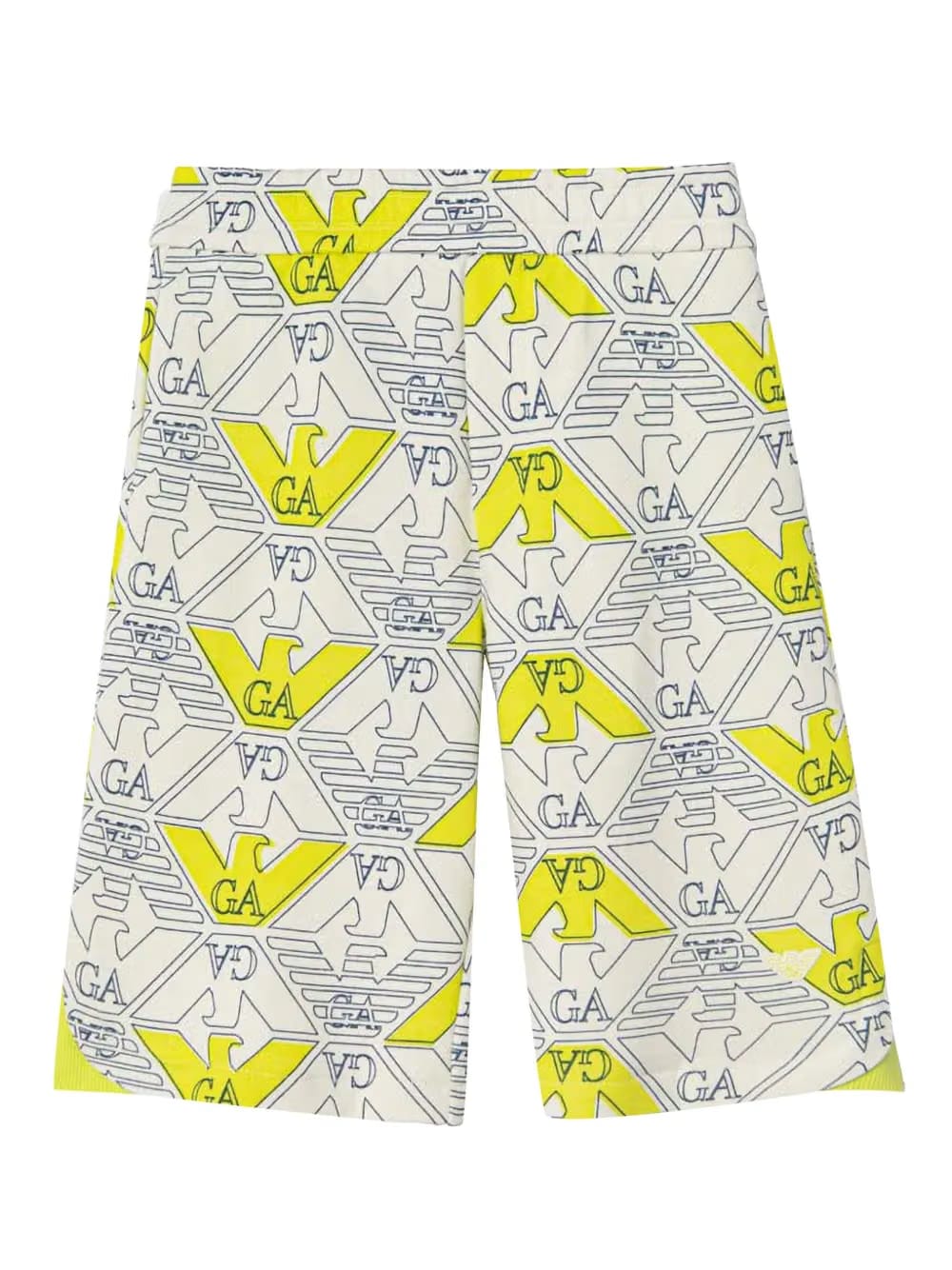 monogram-print shorts