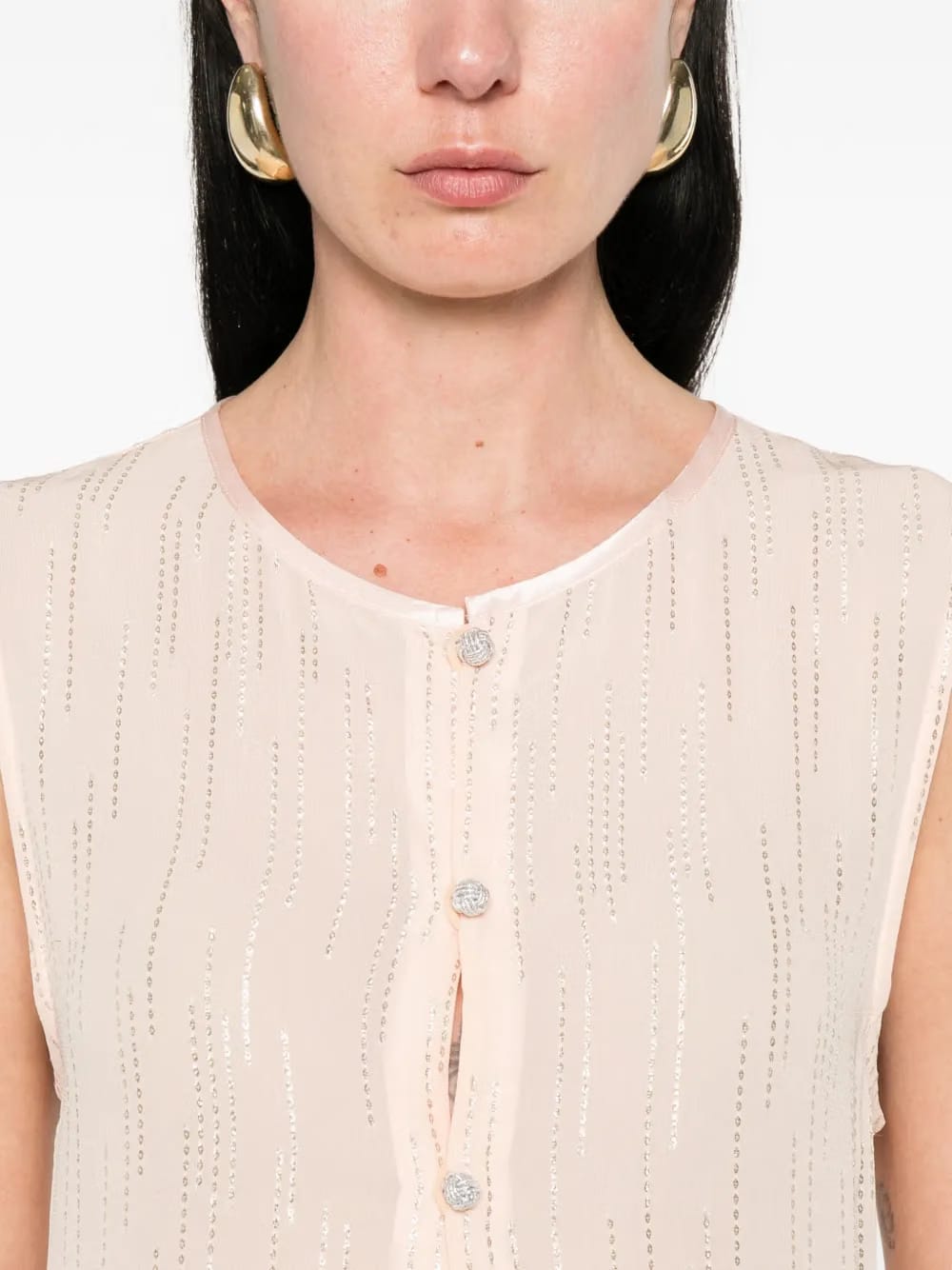 buttoned tunic
