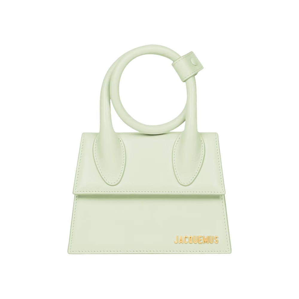 Jacquemus Le Chiquito Noeud Green Leather
