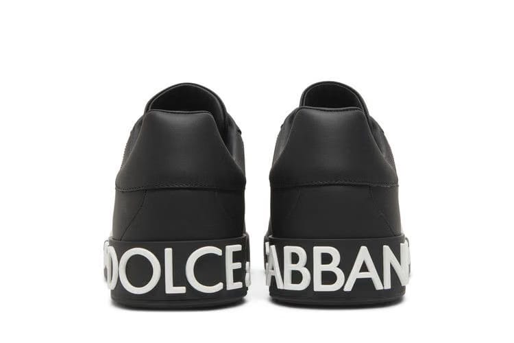 Dolce & Gabbana Portofino Low DG Logo Print - Black White