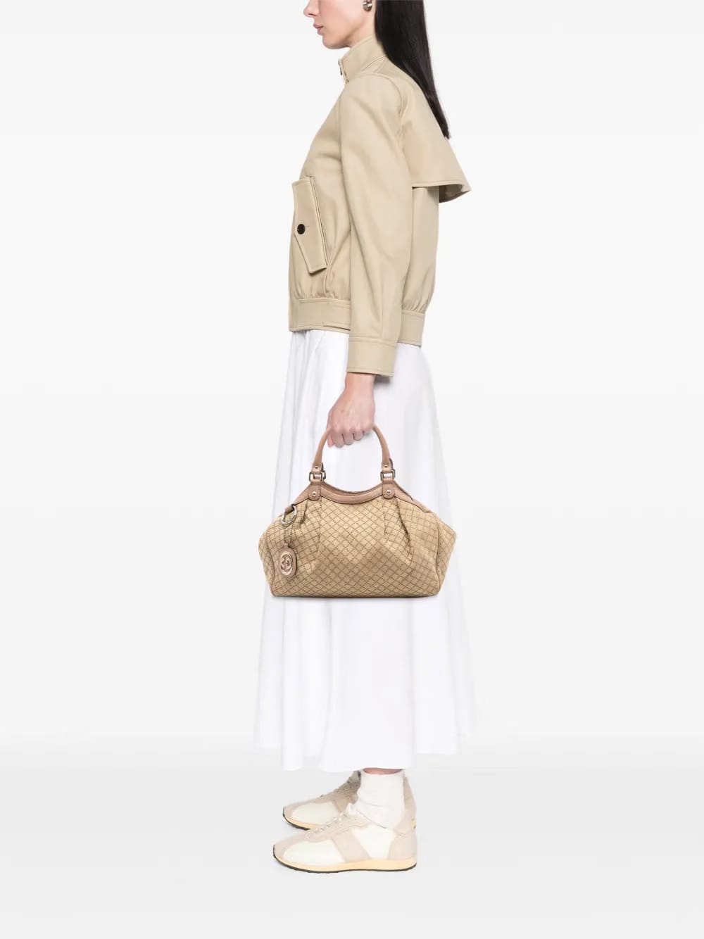 2016-2025 Medium Diamante Canvas Sukey tote bag
