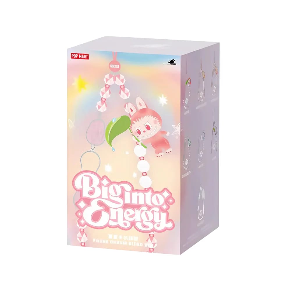 Pop Mart Labubu The Monsters Big into Energy Series Phone Charm Single Blind Box