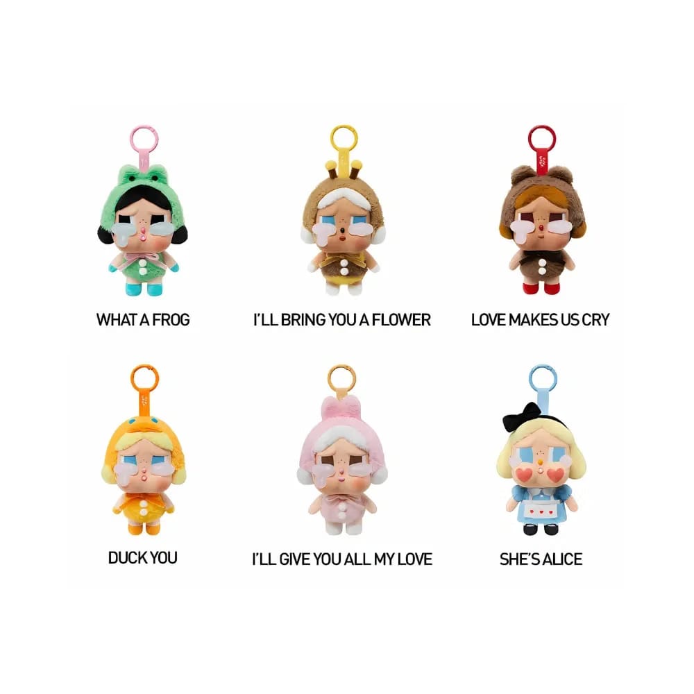 Pop Mart CryBaby Crying Again Series Vinyl Face Plush Sealed Case (6 Blind Box)