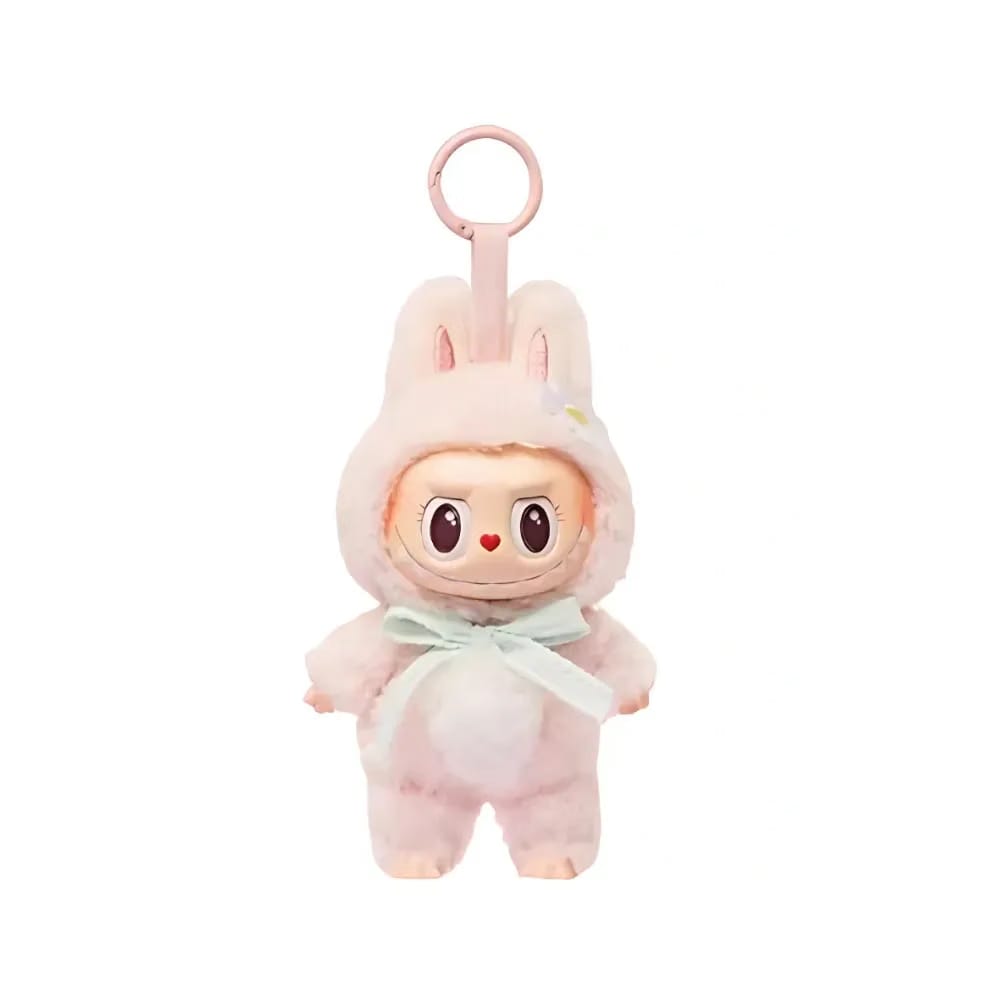 Pop Mart Labubu Mokoko Close to Sweet Vinyl Plush Doll Pendant Keychain