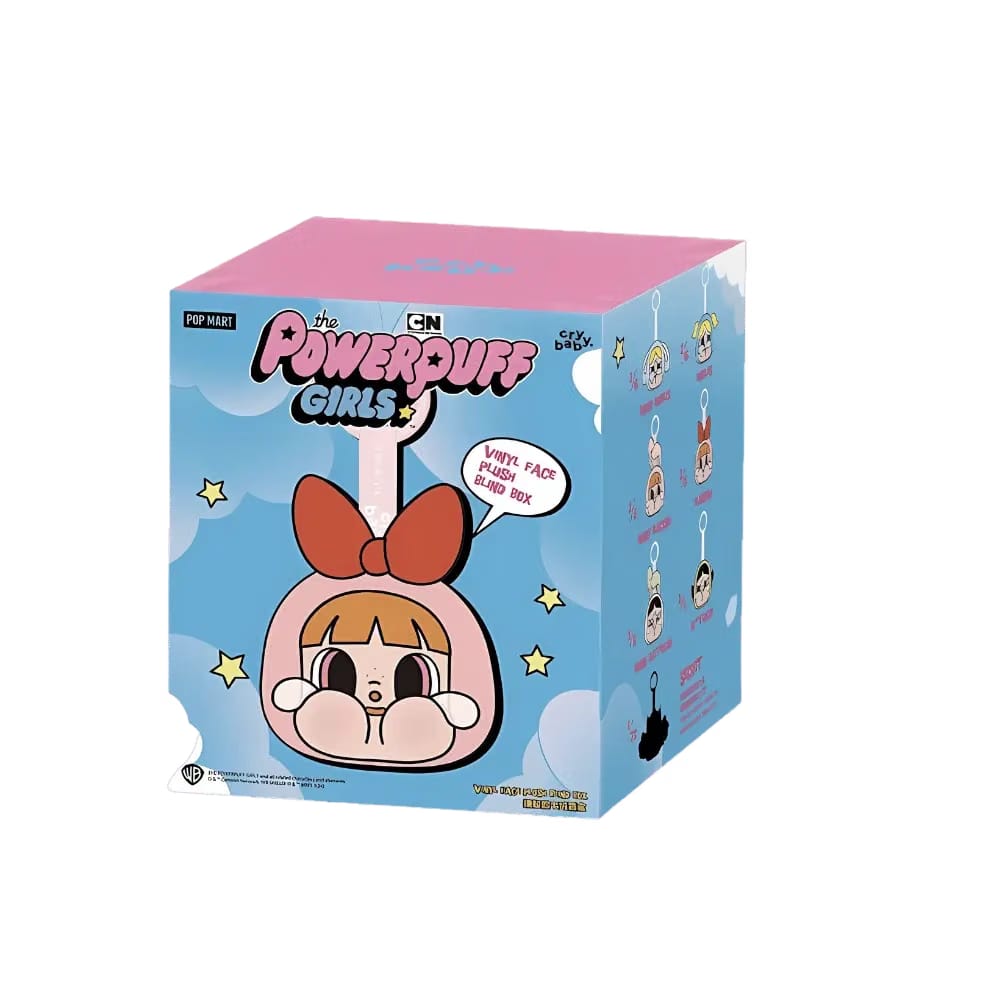  Pop Mart CryBaby x Powerpuff Girls Series Vinyl Face Plush Blind Box