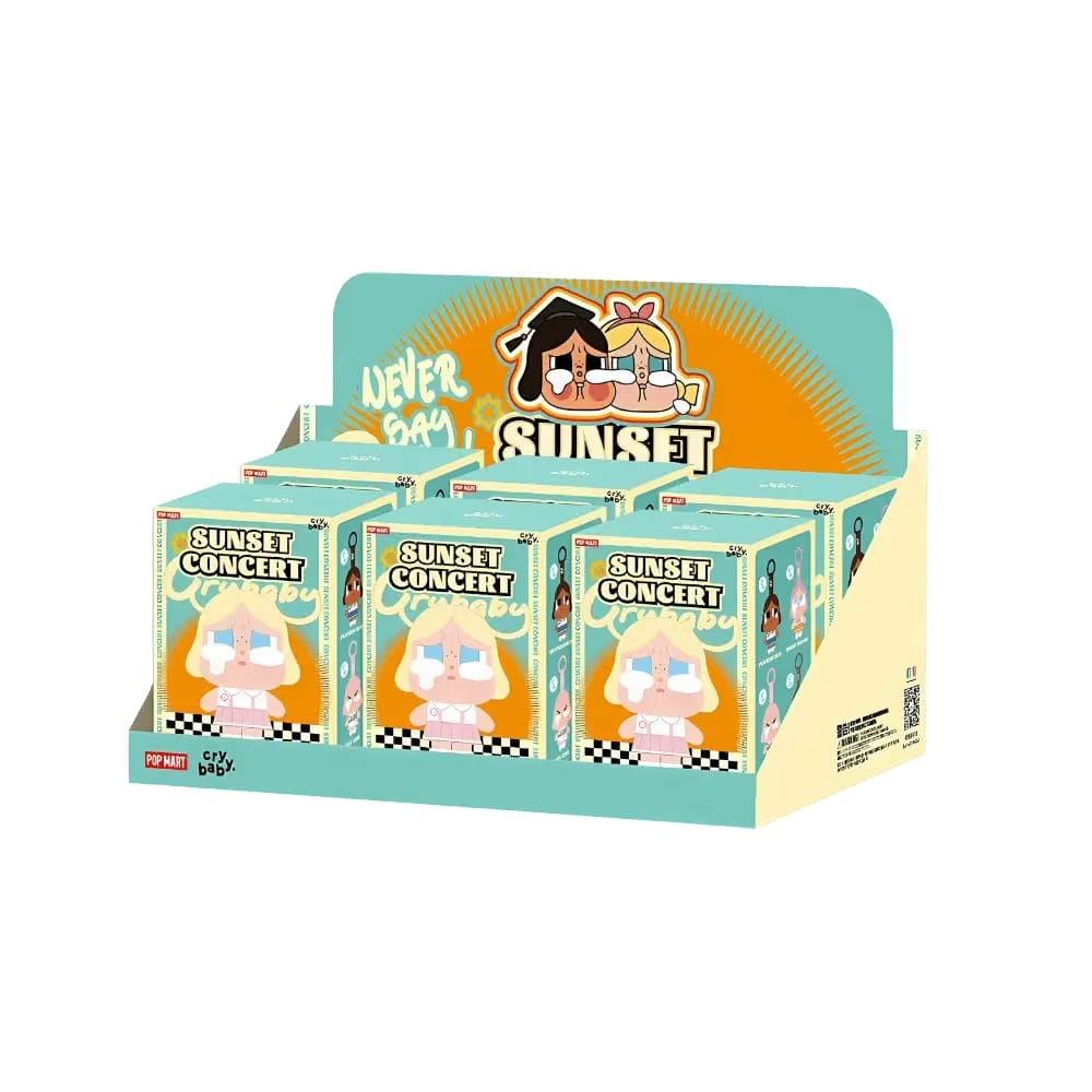 Pop Mart CRYBABY Sunset Concert Series Sealed Case (6 Blind Box)