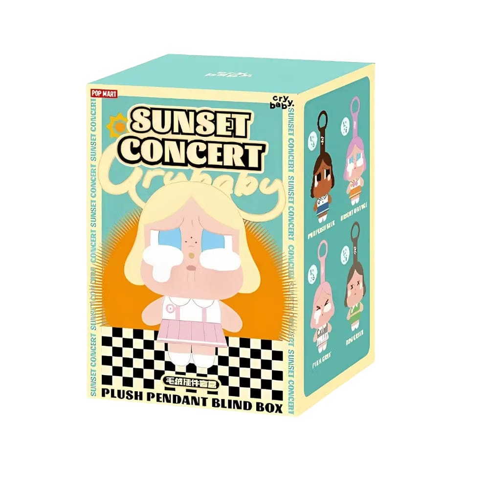 Pop Mart CryBaby Sunset Concert Series Plush Pendant Blind Box