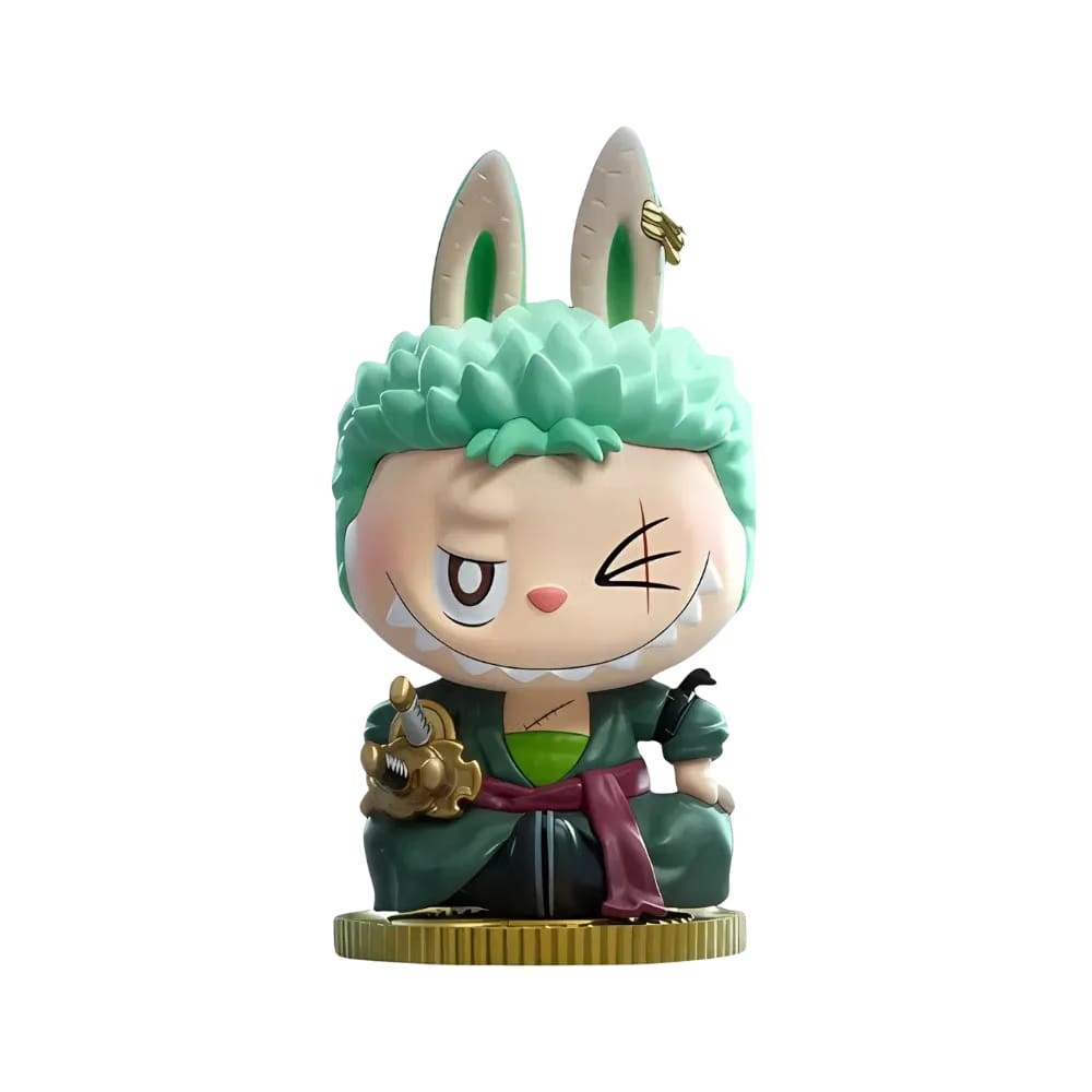 Pop Mart Labubu The Monsters x One Piece Series Roronoa Zoro Figure