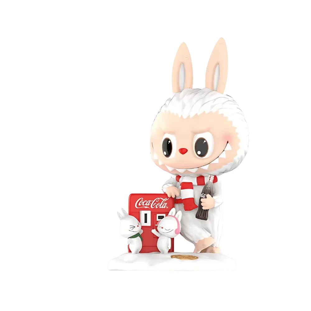 Pop Mart Labubu The Monsters Coca-Cola Series Little Snowman Figure