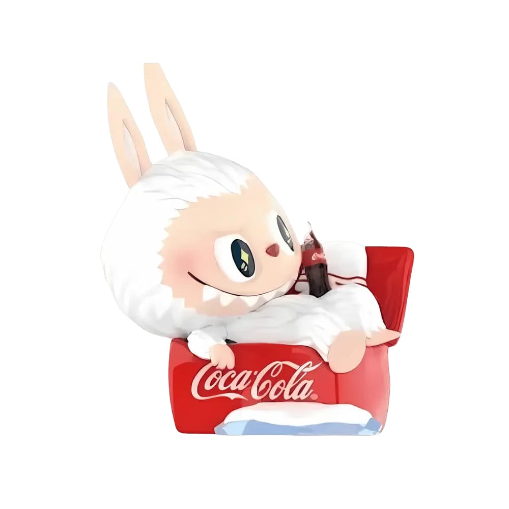 Pop Mart Labubu The Monsters Coca-Cola Series Special Sofa Figure