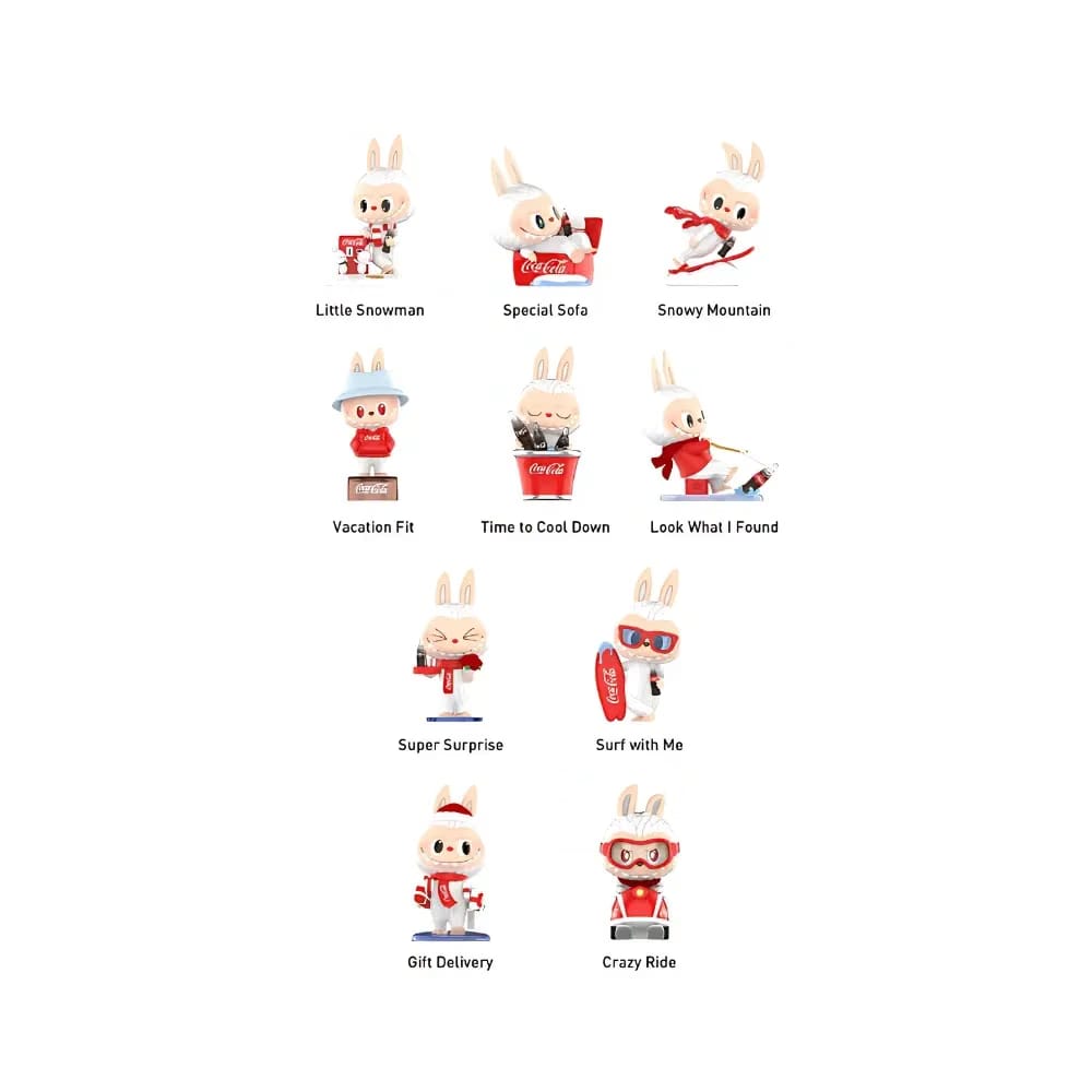 Pop Mart Labubu The Monsters Coca-Cola Series Figure Single Blind Box