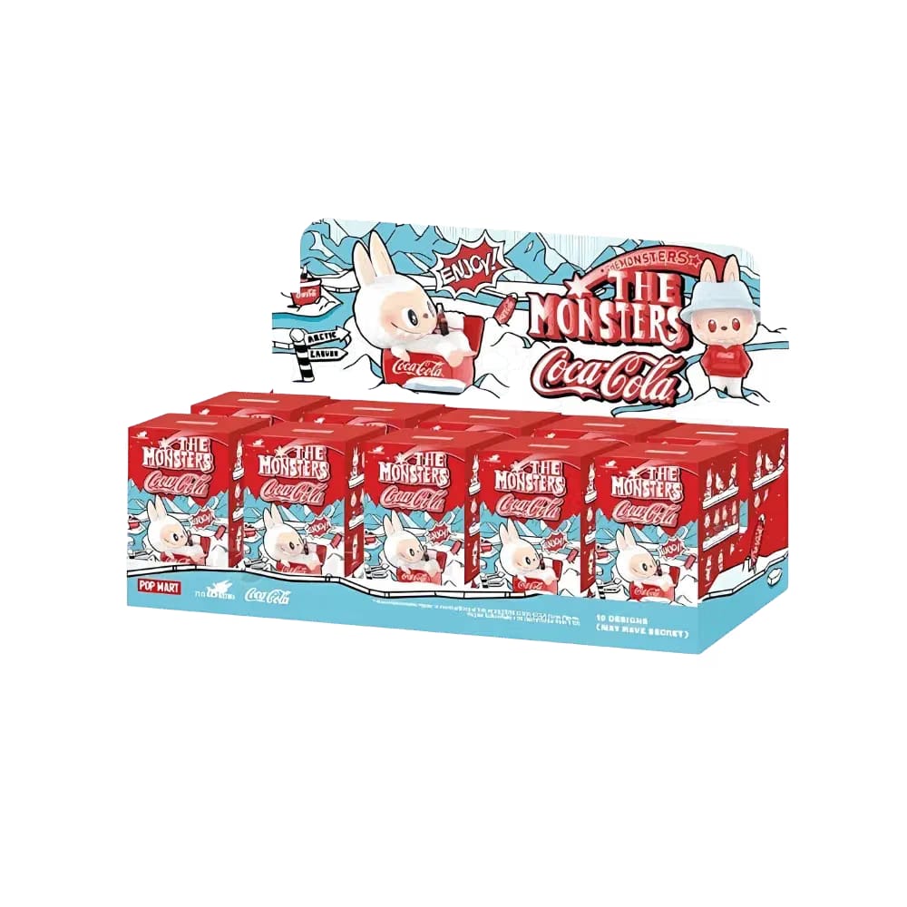 Pop Mart The Monsters Labubu Coca-Cola Series Sealed Case (10 Blind Box)