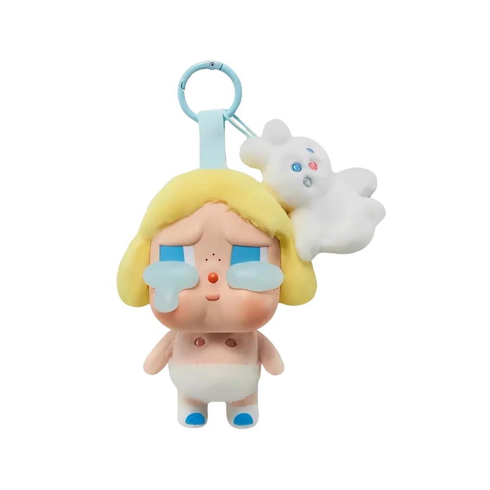 Pop Mart CryBaby Crying Again Series Baby Blonde (Super Secret Edition) Vinyl Face Plush